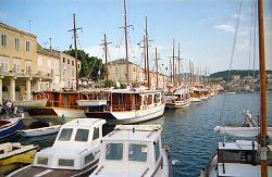 ein tolles Bild von der Insel Losinj in Kroatien