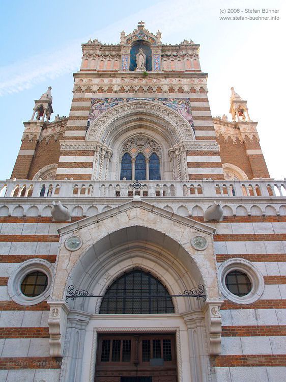 prchtige Neugotik - die Kapuzinerkirche am Trg Zabica