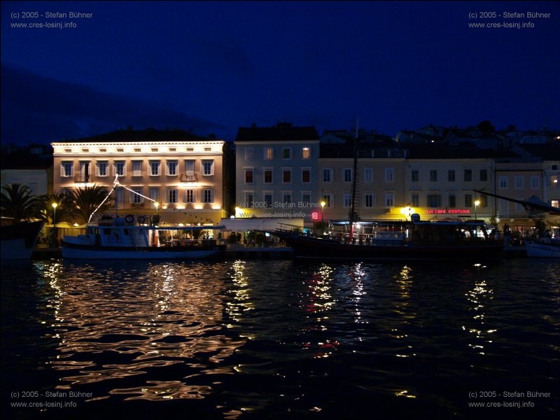 im Hafen von Mali Losinj