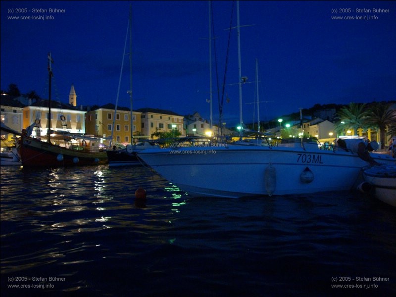 im Hafen von Mali Losinj