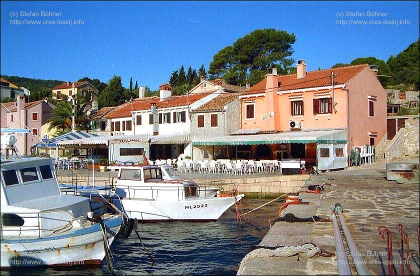 der Hafen Rovenska , ein Teil von Veli Losinj